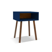Load image into Gallery viewer, Nico and Yeye Furniture WALNUT / DEEP BLUE Nico and Yeye Minimo Modern Kids Nightstand