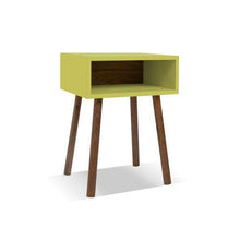 Load image into Gallery viewer, Nico and Yeye Furniture WALNUT / GREEN Nico and Yeye Minimo Modern Kids Nightstand