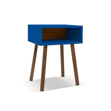 Load image into Gallery viewer, Nico and Yeye Furniture WALNUT / PACIFIC BLUE Nico and Yeye Minimo Modern Kids Nightstand