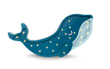 Load image into Gallery viewer, Little Lights US Galaxy Teal Little Lights Whale Lamp