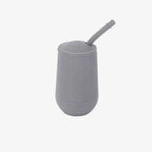 Load image into Gallery viewer, ezpz Gray Happy Cup + Straw System by ezpz