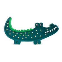 Load image into Gallery viewer, Little Lights US Green Little Lights Crocodile Lamp