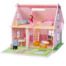 Load image into Gallery viewer, Bigjigs Toys Heritage Playset Blossom Cottage