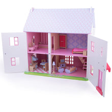 Load image into Gallery viewer, Bigjigs Toys Heritage Playset Rose Cottage