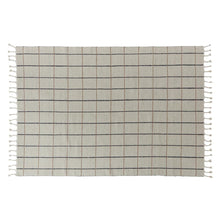 Load image into Gallery viewer, OYOY Home &amp; Garden OYOY Grid Rug - Offwhite / Anthracite
