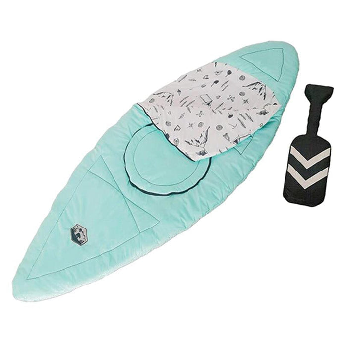 Wonder and Wise Kayak Sleeping Bag with Oar by Wonder and Wise