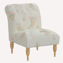 Load image into Gallery viewer, Rachel Ashwell and Cloth &amp; Company Kids Chair Dancing Dahlia Yellow Rachel Ashwell and Cloth &amp; Company Pearl Chair
