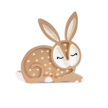 Load image into Gallery viewer, Little Lights US lamp Chocolate Little Lights Bunny Lamp