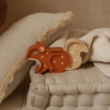 Load image into Gallery viewer, Little Lights US lamp Ginger Wood Little Lights Mini Squirrel Lamp