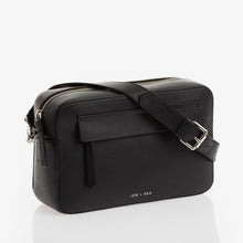 Load image into Gallery viewer, Jem + Bea leather bags Jem + Bea Cara Crossbody Leather Bag - Black
