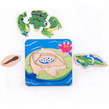 Load image into Gallery viewer, Bigjigs Toys Lifecycle Layer Puzzle - Frog