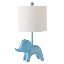 Load image into Gallery viewer, Safavieh Lighting Blue Safavieh Ellie Elephant Lamp