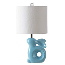 Load image into Gallery viewer, Safavieh Lighting Blue Safavieh Ruby Rabbit Lamp