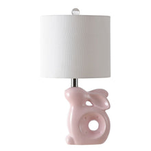 Load image into Gallery viewer, Safavieh Lighting Pink Safavieh Ruby Rabbit Lamp