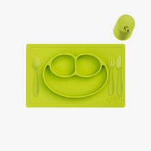 Load image into Gallery viewer, ezpz Lime Happy Feeding Set by ezpz