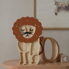 Load image into Gallery viewer, Little Lights US Little Lights Lion Lamp