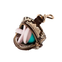 Load image into Gallery viewer, TWELVElittle Little Pouch Charm For Diaper Bag In Olive Croc