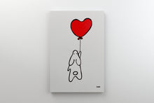Load image into Gallery viewer, onceuponadesign.ca Love Bunny | Rabbit | 12X16