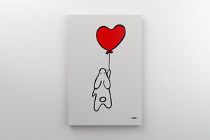 onceuponadesign.ca Love Bunny | Rabbit | 12X16