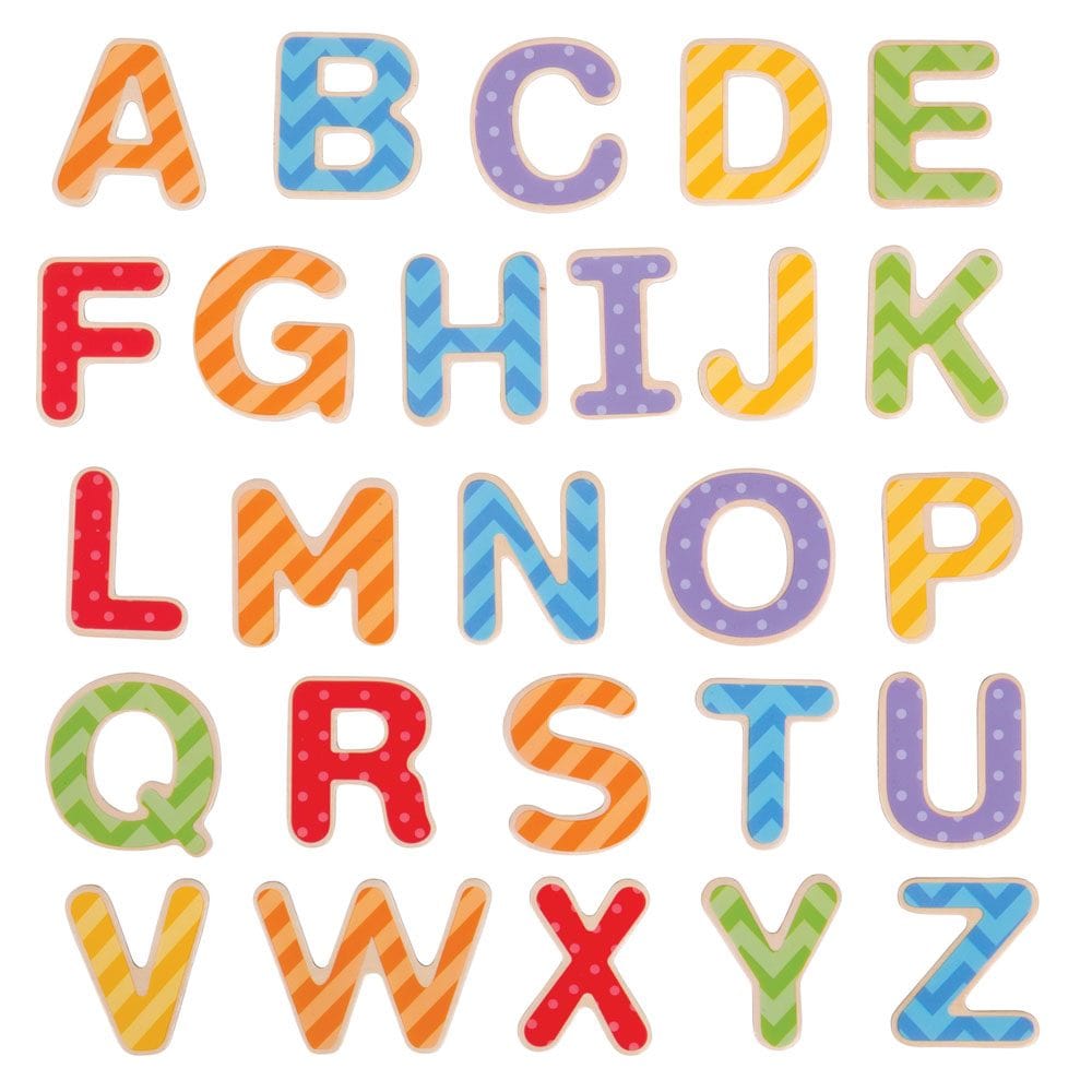 Bigjigs Toys Magnetic Letters - Uppercase