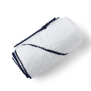 Malabar Baby Malabar Bamboo Cotton Pom Pom Hooded Towel