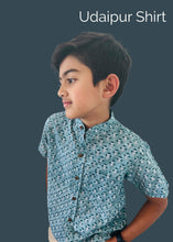 Load image into Gallery viewer, Malabar Baby Malabar Block Printed Shirts For Boys