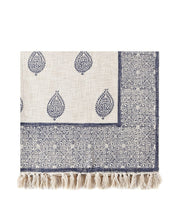 Load image into Gallery viewer, Malabar Baby Malabar Hand-Printed Couch Throw Blanket - Fort