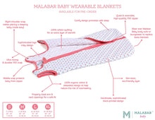 Load image into Gallery viewer, Malabar Baby Malabar Miami Wearable Baby Sleep Bag (Quilted)