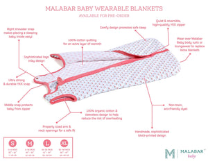 Malabar Baby Malabar Miami Wearable Baby Sleep Bag (Quilted)