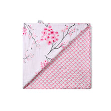 Load image into Gallery viewer, Malabar Baby Malabar Organic Snug Blanket - Cherry Blossom