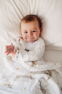 Malabar Baby Malabar Organic Snug Blanket - Peace On Earth