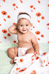 Malabar Baby Malabar Organic Snug Blanket - Poppy