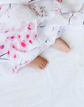 Load image into Gallery viewer, Malabar Baby Malabar Organic Swaddle - Cherry Blossom