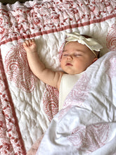 Load image into Gallery viewer, Malabar Baby Malabar Pink City Cotton Quilt
