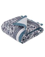 Load image into Gallery viewer, Malabar Baby Malabar Provence Blue Cotton Quilt