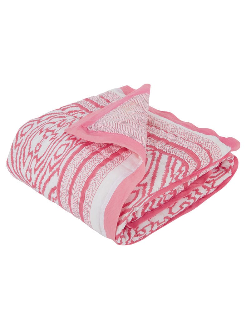 Malabar Baby Malabar Southside Pink Cotton Quilt