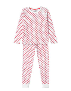 Malabar Baby Malabar Toddler & Big Kid Cotton Knit Pj Set (Pink City)