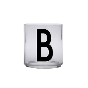 Design Letters Meal Time B Design Letters Kids Personal Drinking Glass A-Z