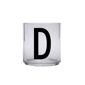 Design Letters Meal Time D Design Letters Kids Personal Drinking Glass A-Z