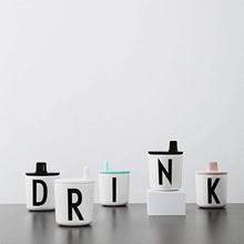 Load image into Gallery viewer, Design Letters Meal Time Design Letters Drink Lid for Melamine Cup