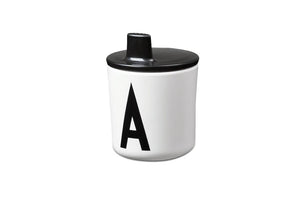 Design Letters Meal Time Design Letters Drink Lid for Melamine Cup