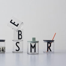 Load image into Gallery viewer, Design Letters Meal Time Design Letters Lid for Kids Drinking Glass