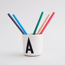 Load image into Gallery viewer, Design Letters Meal Time Design Letters Melamine Cup A-Z
