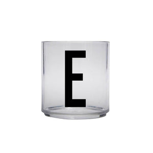 Design Letters Meal Time E Design Letters Kids Personal Drinking Glass A-Z