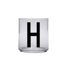 Load image into Gallery viewer, Design Letters Meal Time H Design Letters Kids Personal Drinking Glass A-Z
