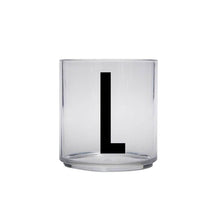 Load image into Gallery viewer, Design Letters Meal Time L Design Letters Kids Personal Drinking Glass A-Z