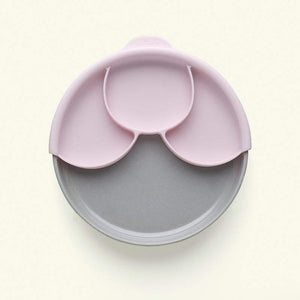 Miniware Meal Time Miniware Healthy Meal Cassava Pla Cotton Candy + Dove Grey