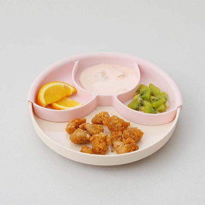 Miniware Meal Time Miniware Healthy Meal Cassava Pla Cotton Candy + Dove Grey