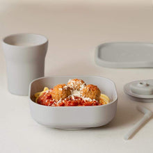 Load image into Gallery viewer, Miniware Meal Time Miniware Sip &amp; Snack Dove Grey