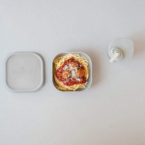 Miniware Meal Time Miniware Sip & Snack Dove Grey